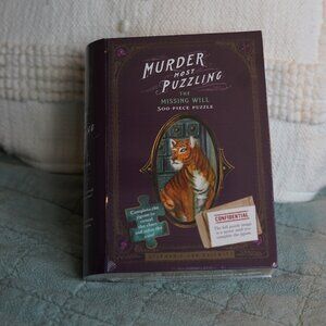 Murder Most Puzzling: The Missing Will 500 Piece Jigsaw Puzzle by Stephanie Von